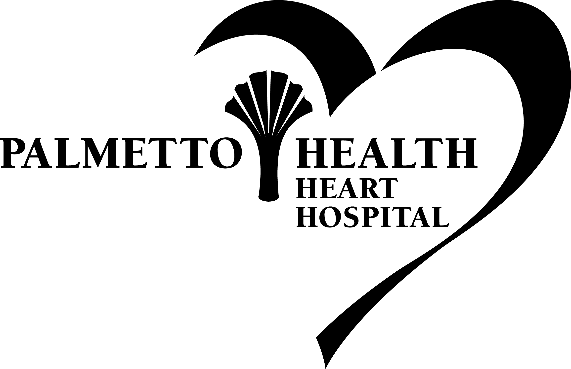 Png - Black - Palmetto Health Richland Clipart (2297x1486), Png Download