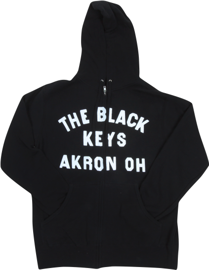 The Black Keys Akron Black Hoodie - Hoodie Clipart (600x600), Png Download