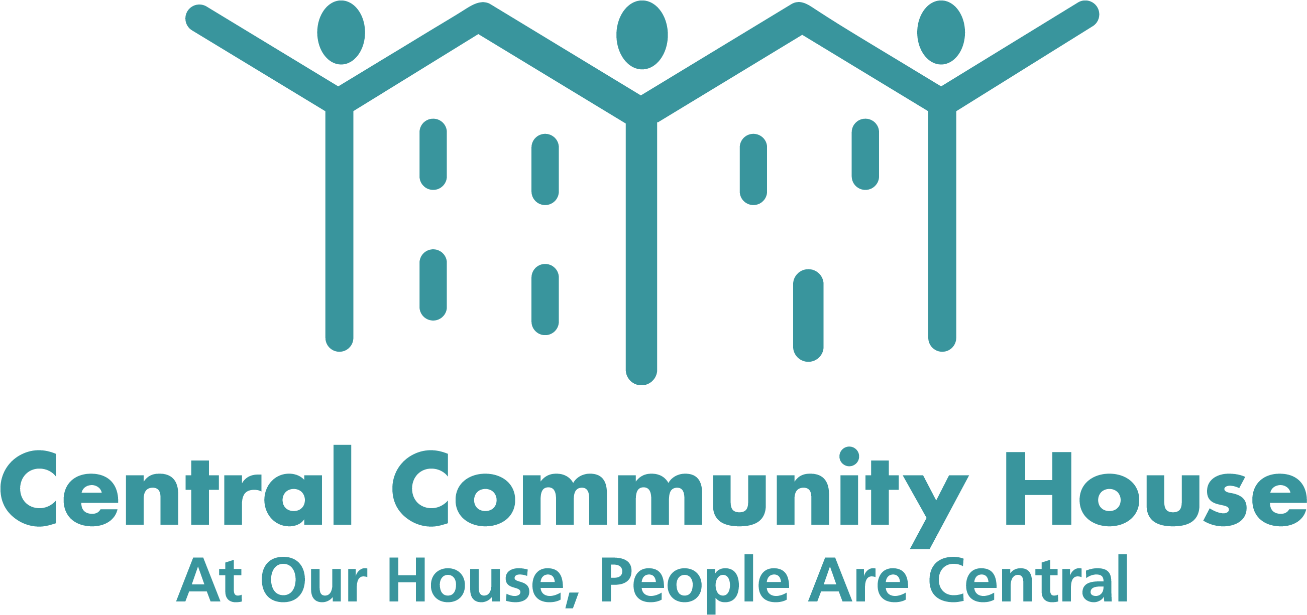 Central Community House - Central Community House Logo Clipart (2610x1229), Png Download