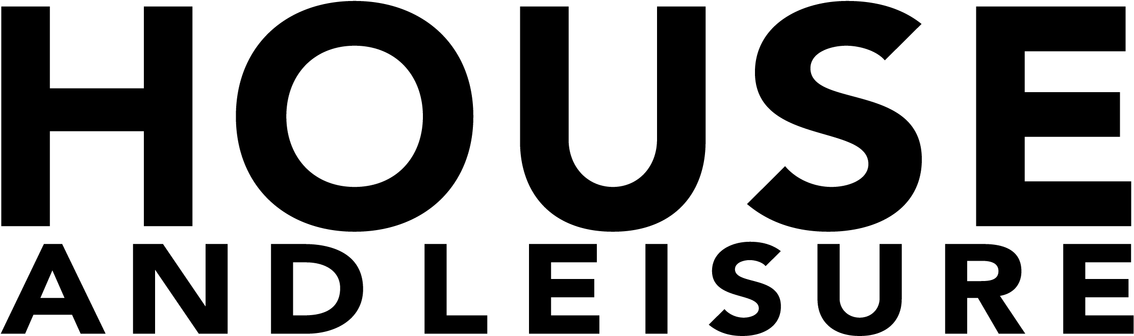 House And Leisure Logo Clipart (2430x870), Png Download