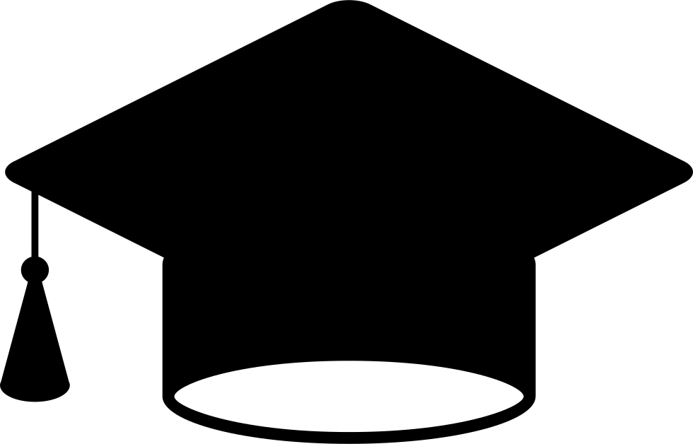 Clip Art Graduation Hat Svg - Chapeu Professor Png Transparent Png (980x628), Png Download