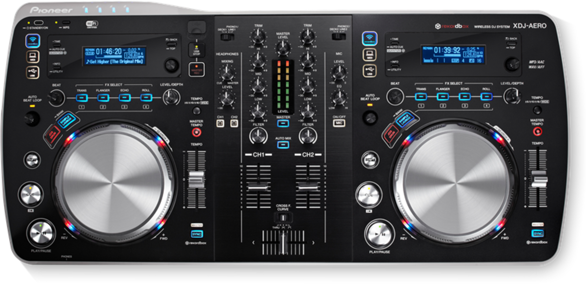 Dj Turntable Png - Pioneer Xdj Aero Clipart (1200x900), Png Download