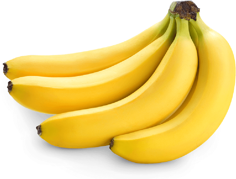 Banana Nanica Png - Clipart Picture Of Banana Transparent Png (990x750), Png Download