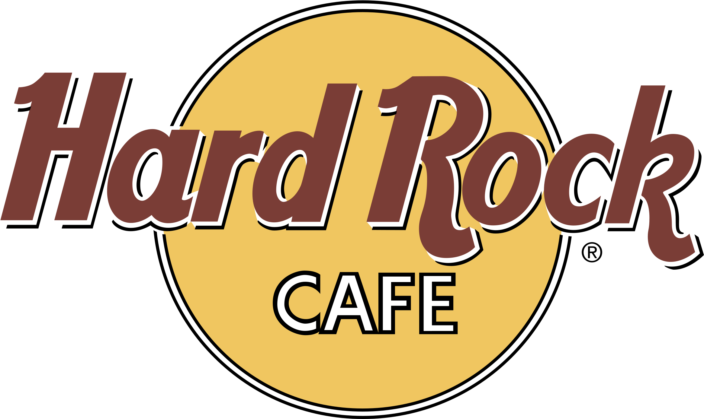 Hard Rock Cafe Logo Png Transparent - Hard Rock Café Logo Clipart (2400x2400), Png Download