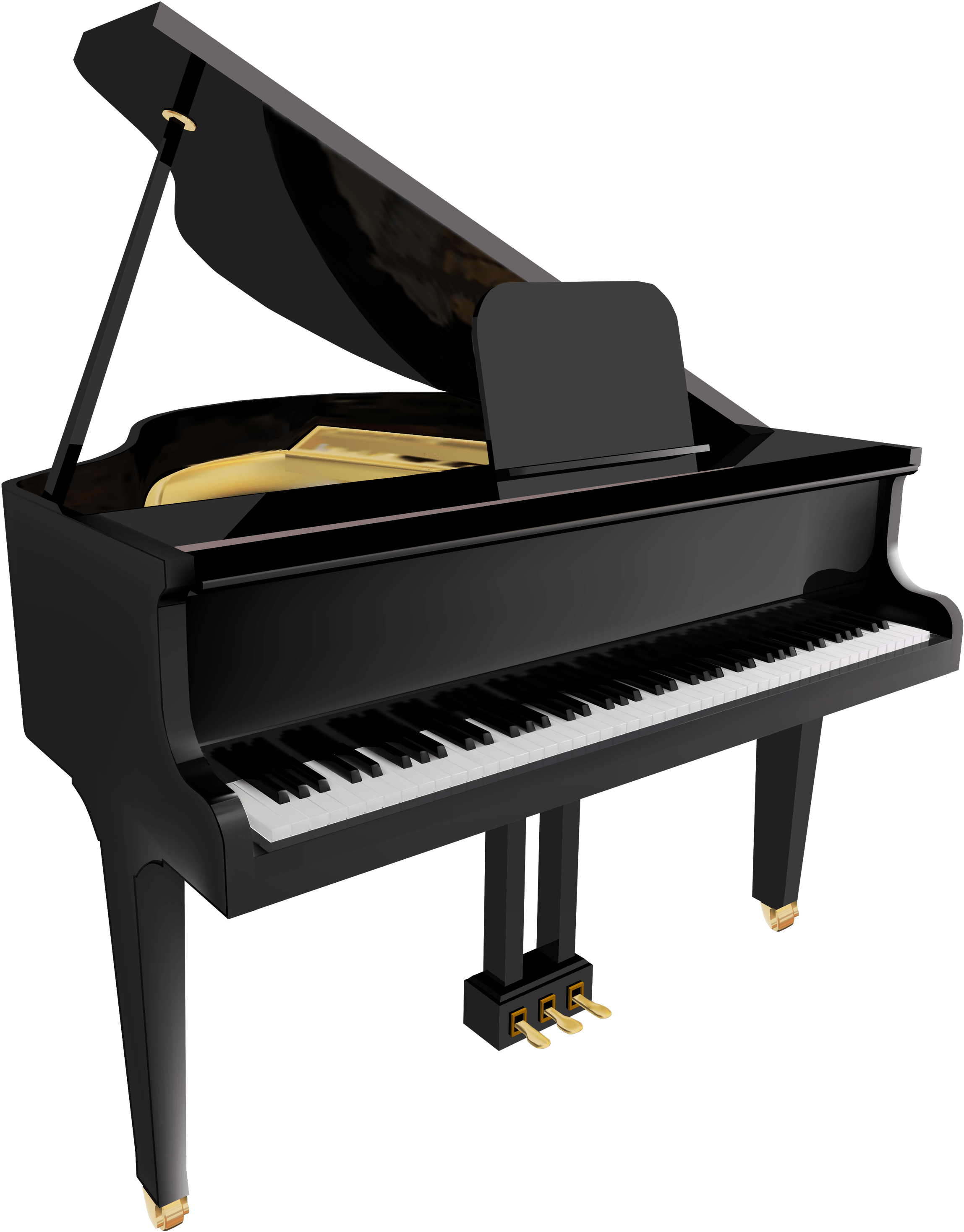 Download Piano Clipart Transparent Png - Piano Png (2383x3000), Png Download