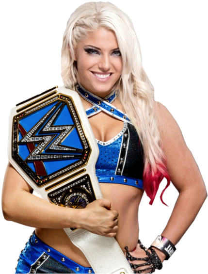 Alexa Bliss Wwe Smackdown Women Champion - Alexa Bliss Smackdown Women's Champion Clipart (600x600), Png Download