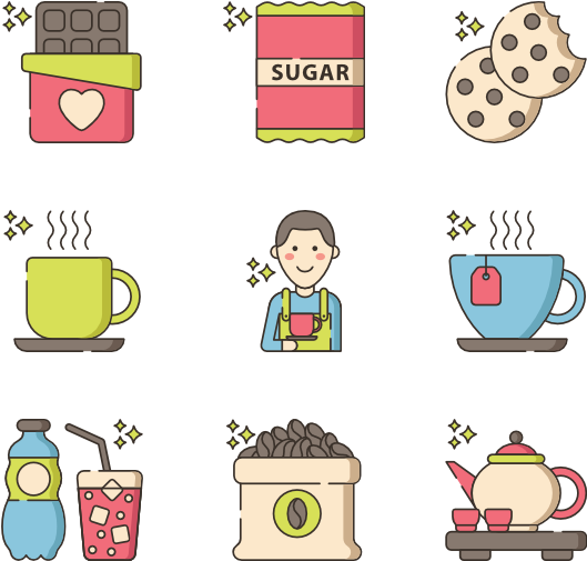 Coffee Clipart (600x564), Png Download