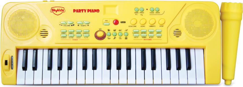 Toy Keyboard Piano Transparent Clipart (1000x1000), Png Download