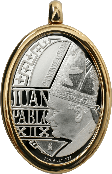 Virgen De Guadalupe Medal, Silver - Medal Clipart (451x701), Png Download