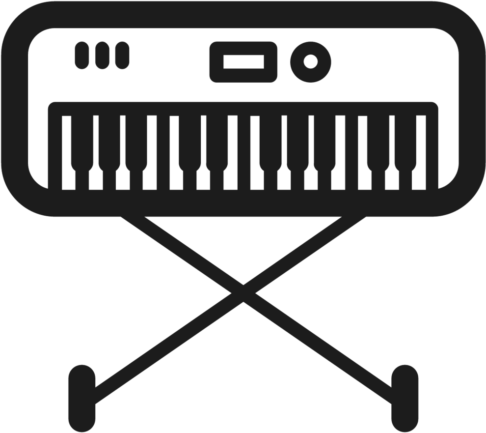 London Piano Teachers Piano Teachers Connect - Keyboard Piano Icon Png Clipart (1000x889), Png Download