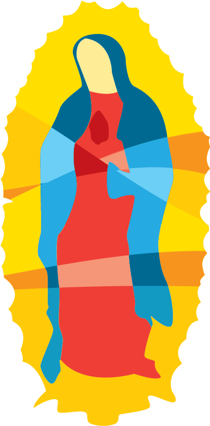 Guadalupe - Signos Del Año De La Juventud Clipart (886x886), Png Download