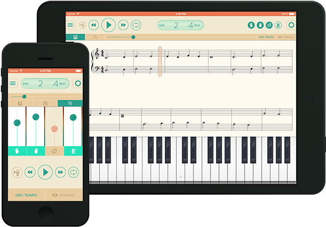 When I Was Have Trouble With A Particular Piece Or - App Piano Clipart (710x514), Png Download