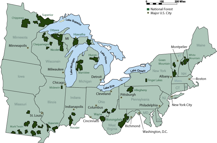 A Map Of The Eastern Region Of The United States Displaying - Atlas Clipart (792x612), Png Download
