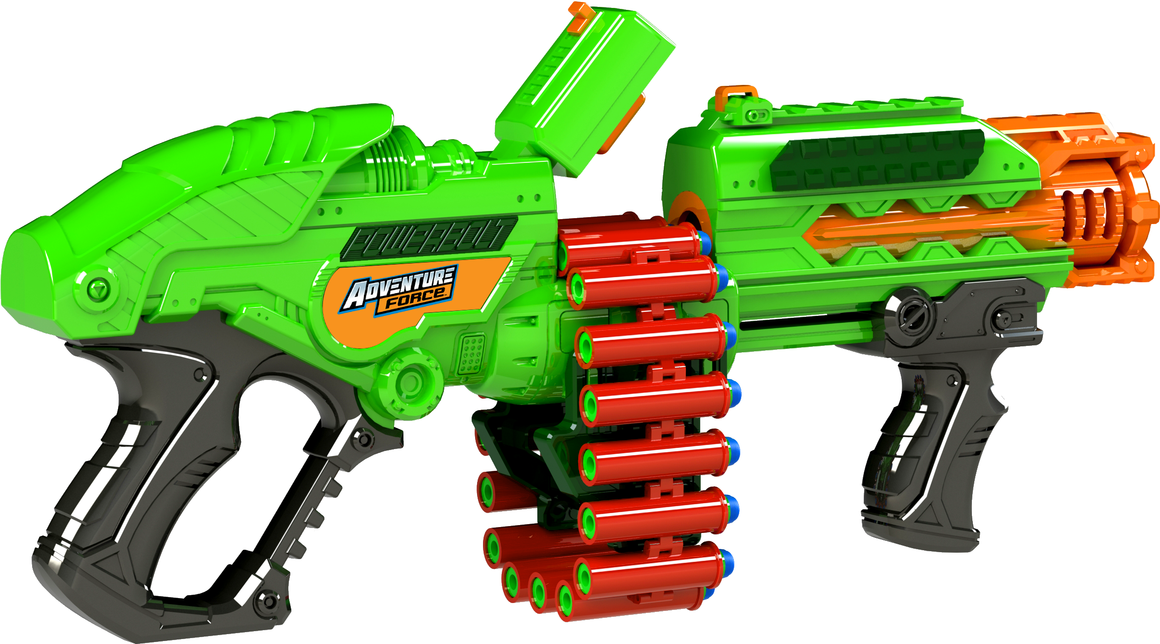 Adventure Force Nerf Gun Clipart (2840x1764), Png Download