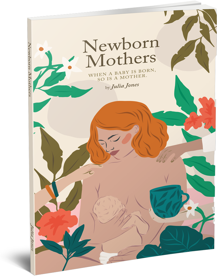 3d Book Cover Newborn Mothers - Newborn Mothers: When A Baby Is Born, So Is A Mother Clipart (800x1047), Png Download