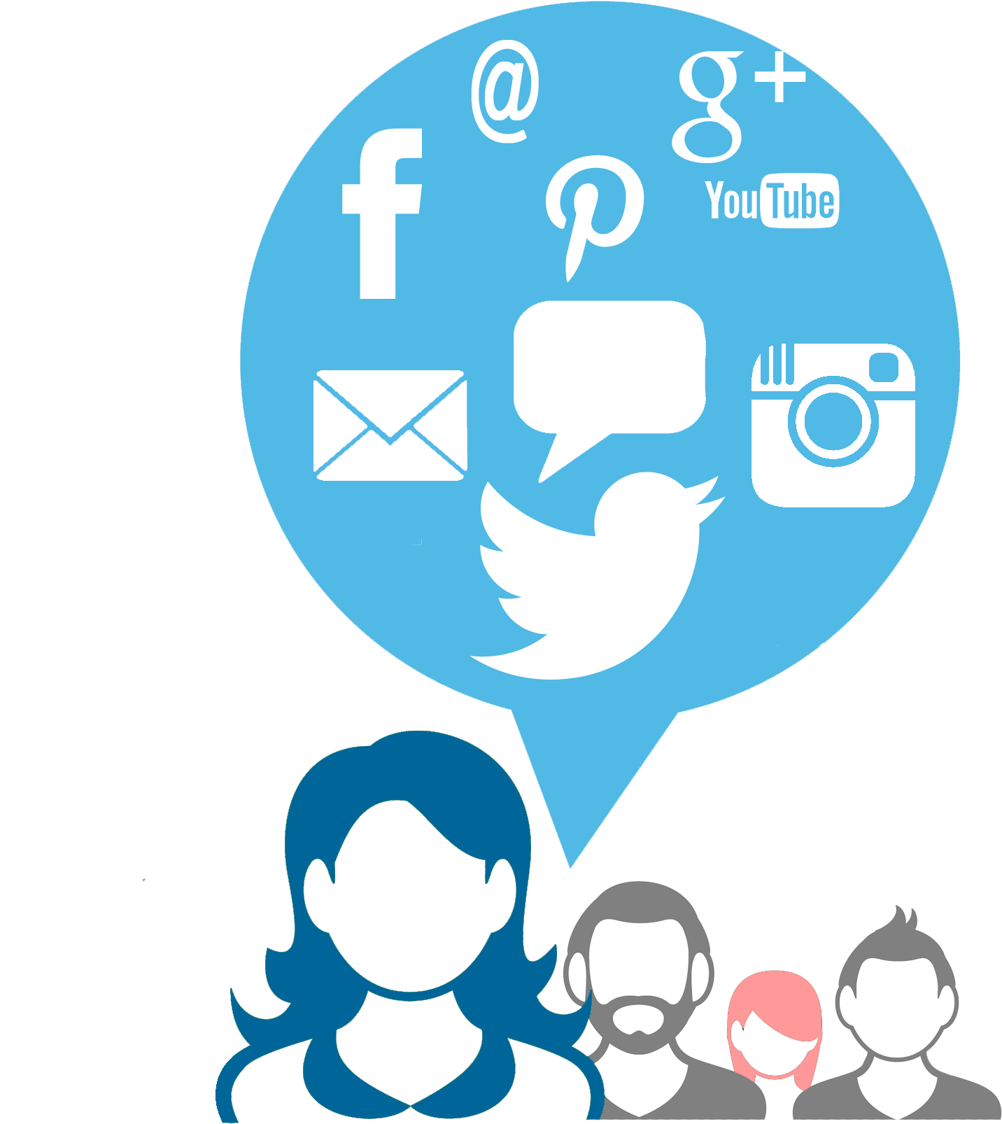 5 Consejos Para Que Tu Marca Sea Apreciada En Redes - Google Plus Icon Clipart (2094x1684), Png Download