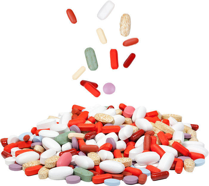 Medicine Png File - Pills Png Clipart (858x689), Png Download