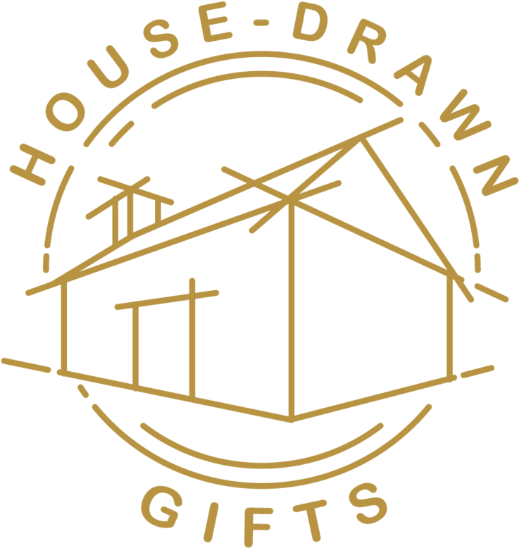 Housedrawngiftslogo-02 - Circle Clipart (1000x1027), Png Download