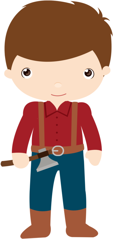 Chapeuzinho Vermelho Ii - Caçador Da Chapeuzinho Vermelho Desenho Clipart (673x900), Png Download