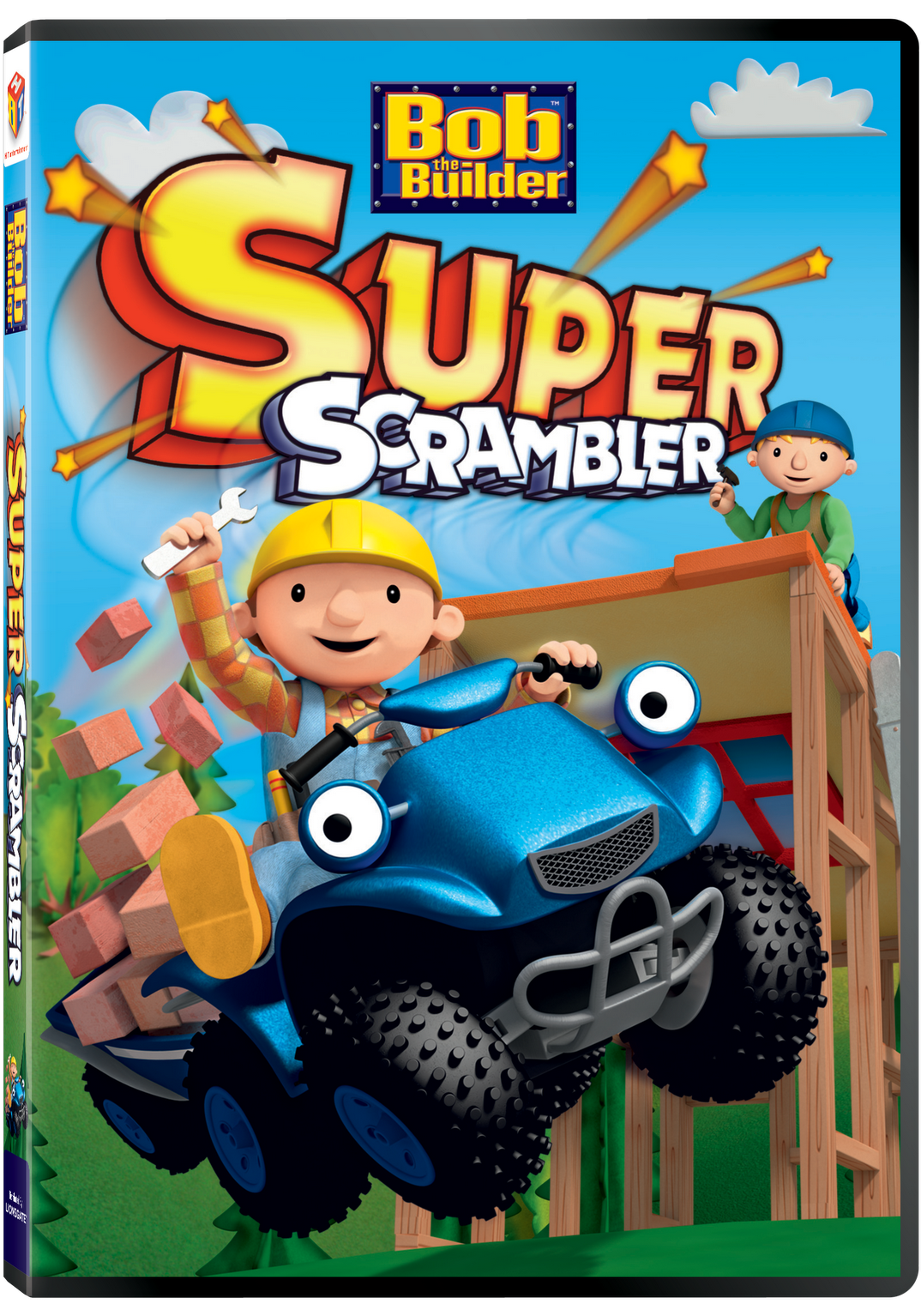 Bob The Builder - Bob The Builder Super Scrambler Dvd Clipart (1273x1600), Png Download