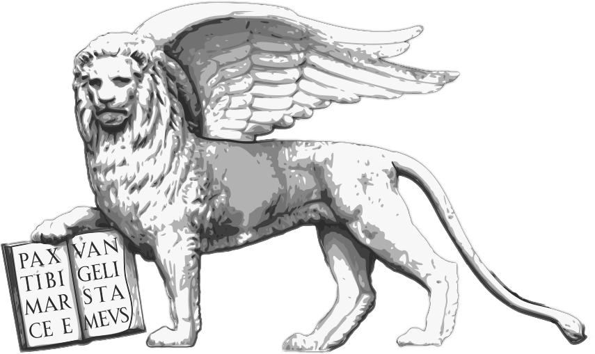 Leone Di San Marco - Lion Of St Mark Clipart (855x509), Png Download