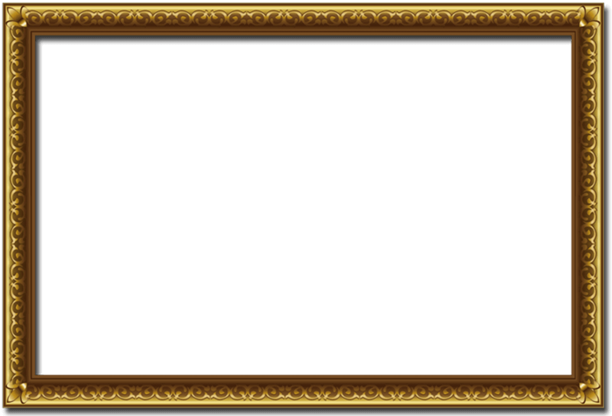 Marco Para Foto Clasico - Picture Frame Clipart (1200x816), Png Download