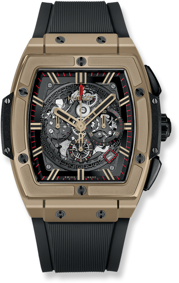Spirit Of Big Bang Full Magic Gold - Hublot Spirit Of Big Bang Blue Clipart (1000x1000), Png Download