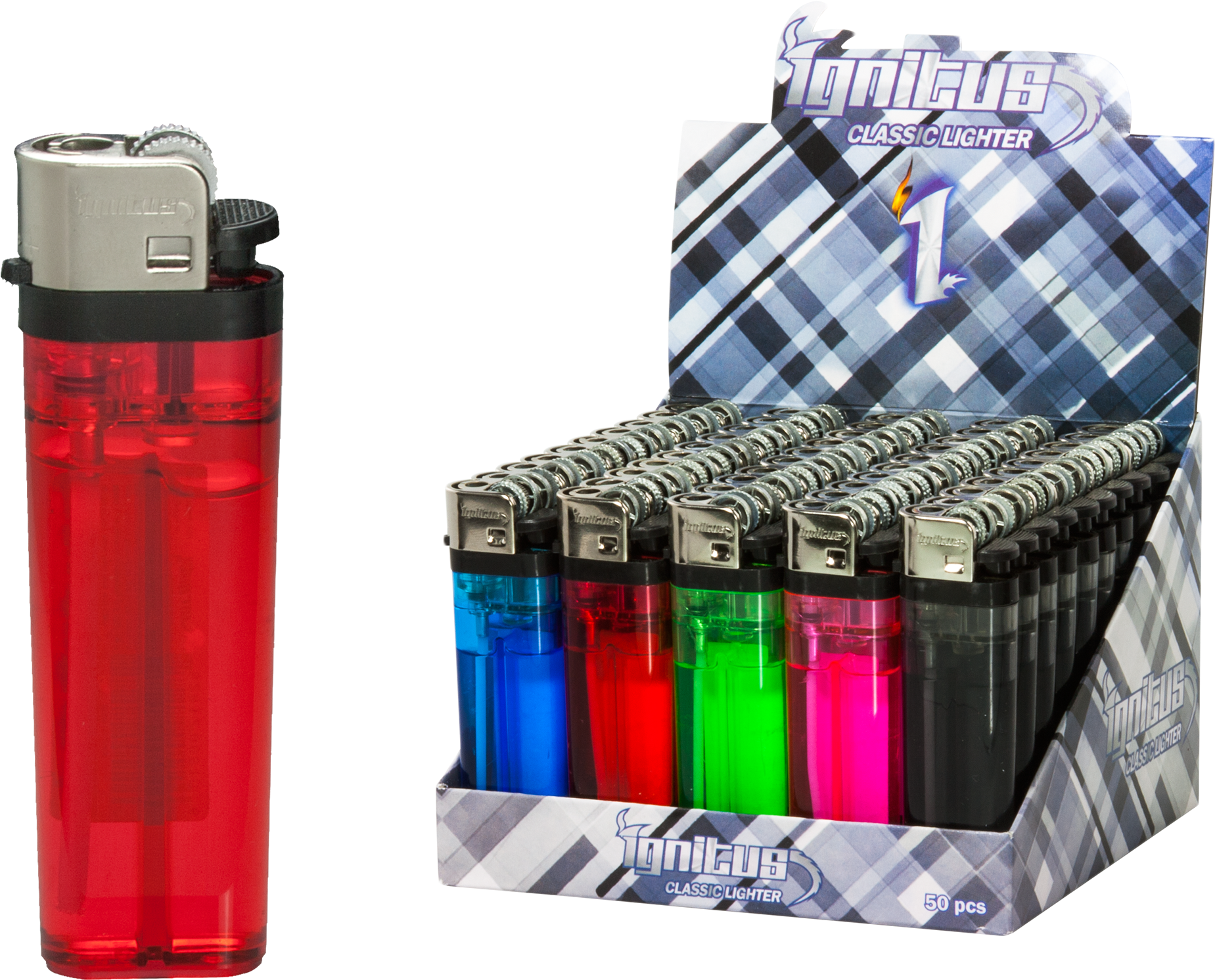 Lighters - Ignitus Classic Lighter Clipart (2000x2000), Png Download