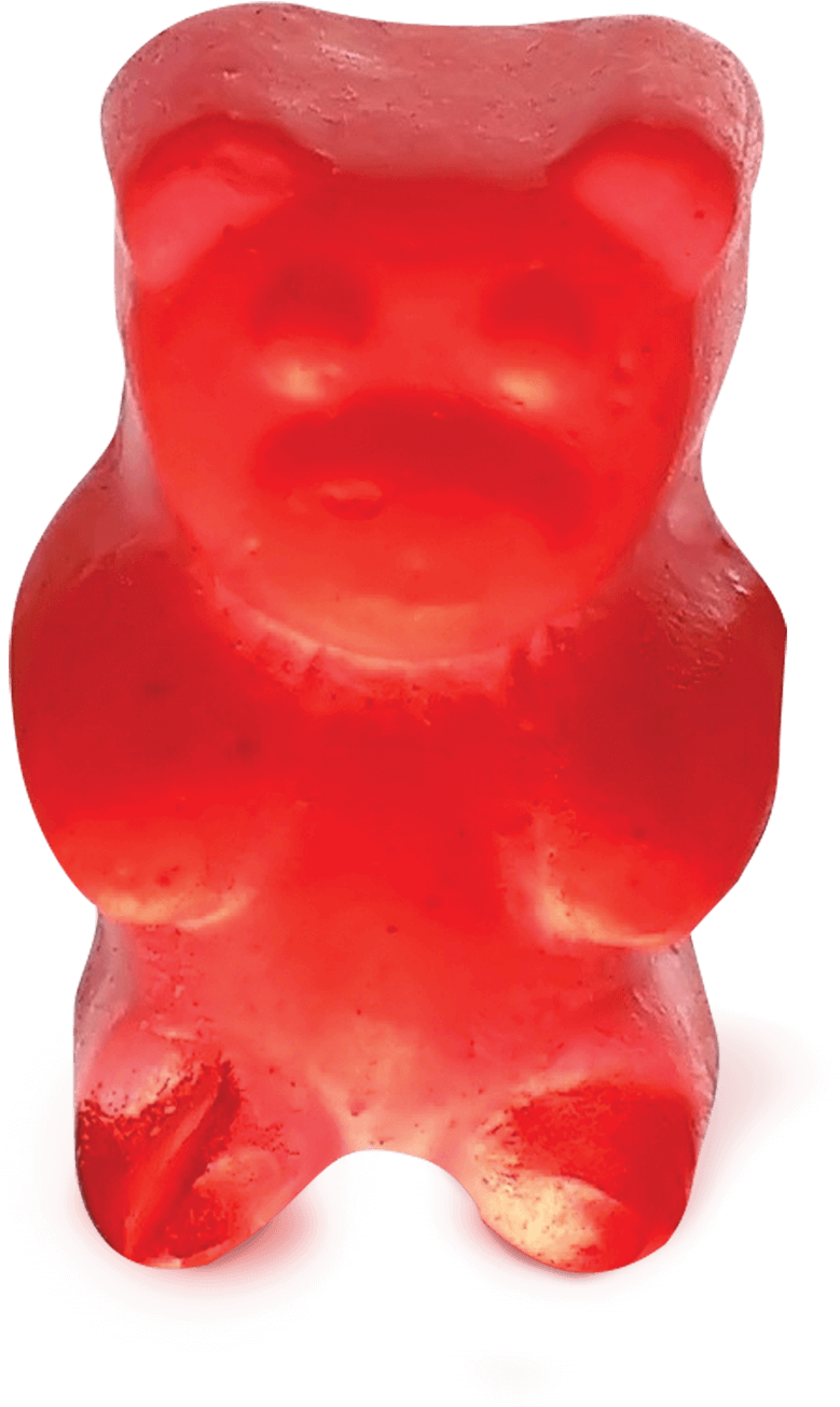 Gummy Worm Png - Red Gummy Bear Png Clipart (1500x1500), Png Download