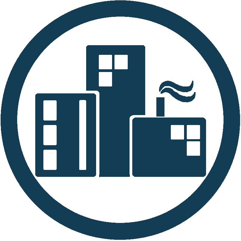 Industrial Development - - Type Of Business Icon Clipart (800x800), Png Download