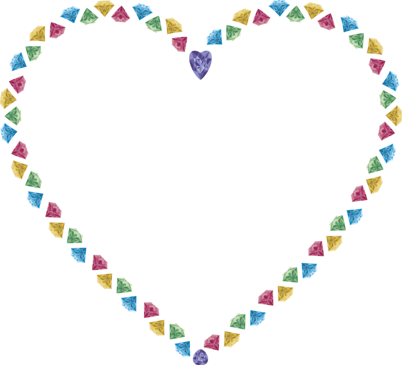 Flower Computer Icons Heart Drawing Diagram - Heart Transparent Puzzle Pieces Clipart (827x750), Png Download