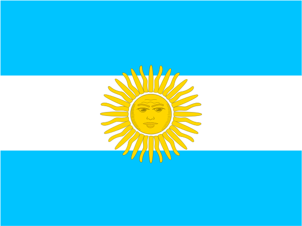 Flag Of Argentina Logo Png Transparent - Flag Clipart (2400x1800), Png Download