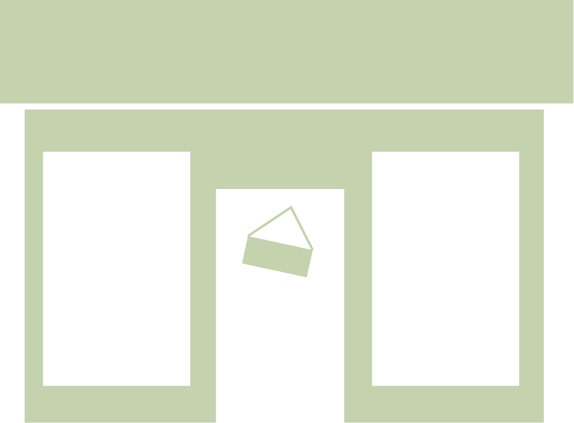 Open - Paper Product Clipart (2000x1475), Png Download