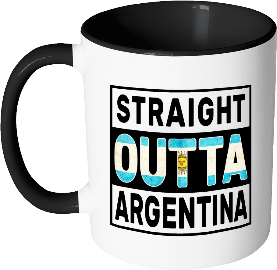 Straight Outta Argentina - Beer Stein Clipart (1024x1024), Png Download