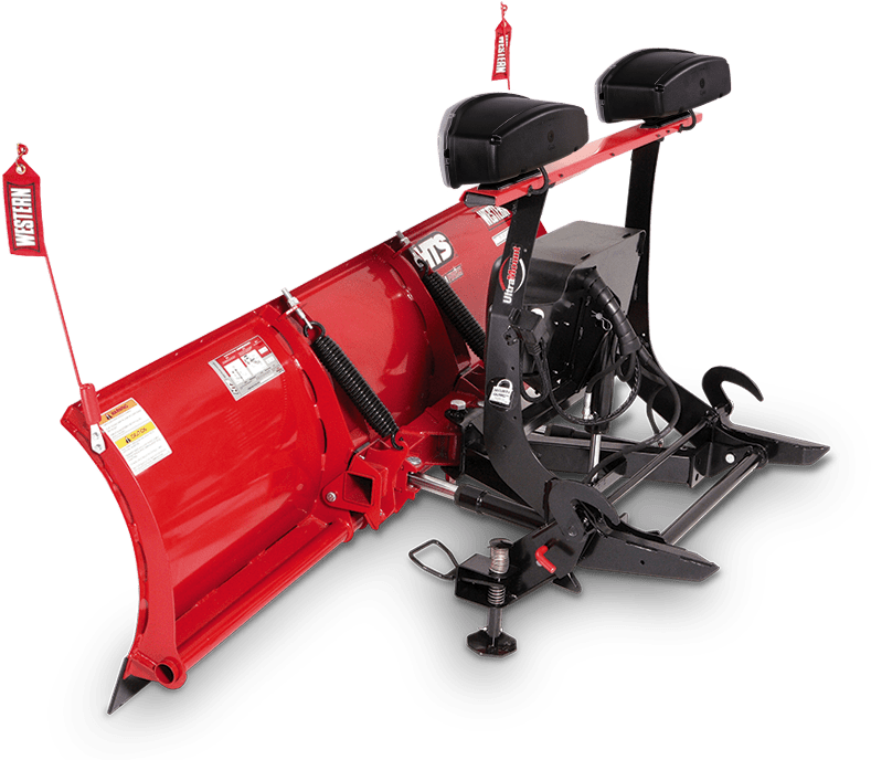 Hts Back Image Western Snow Plow Blades Clipart Large Size Png