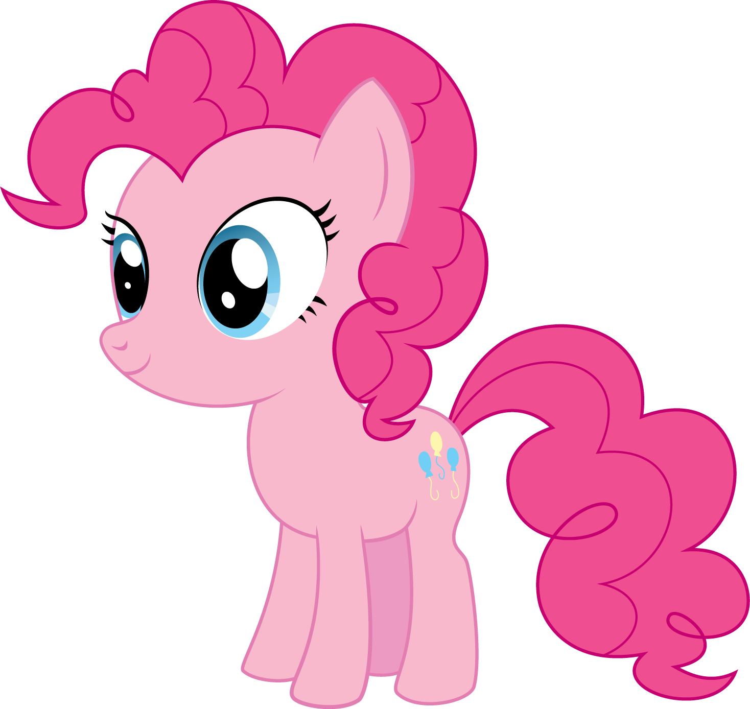 Pony Chibi Series - My Little Pony Pinkie Pie Chibi Clipart (1468x1388), Png Download