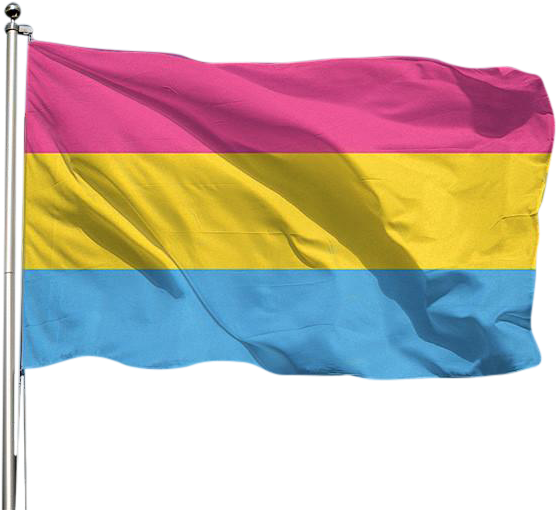 Pansexual Pride Flag - Osmanlı Bayrağı Clipart (800x600), Png Download