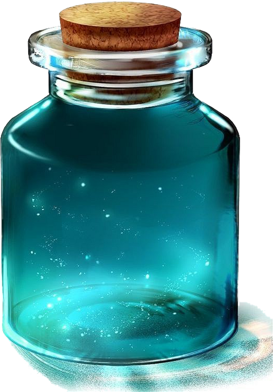 Jar Sticker - D&d Potion Clipart (1024x1365), Png Download
