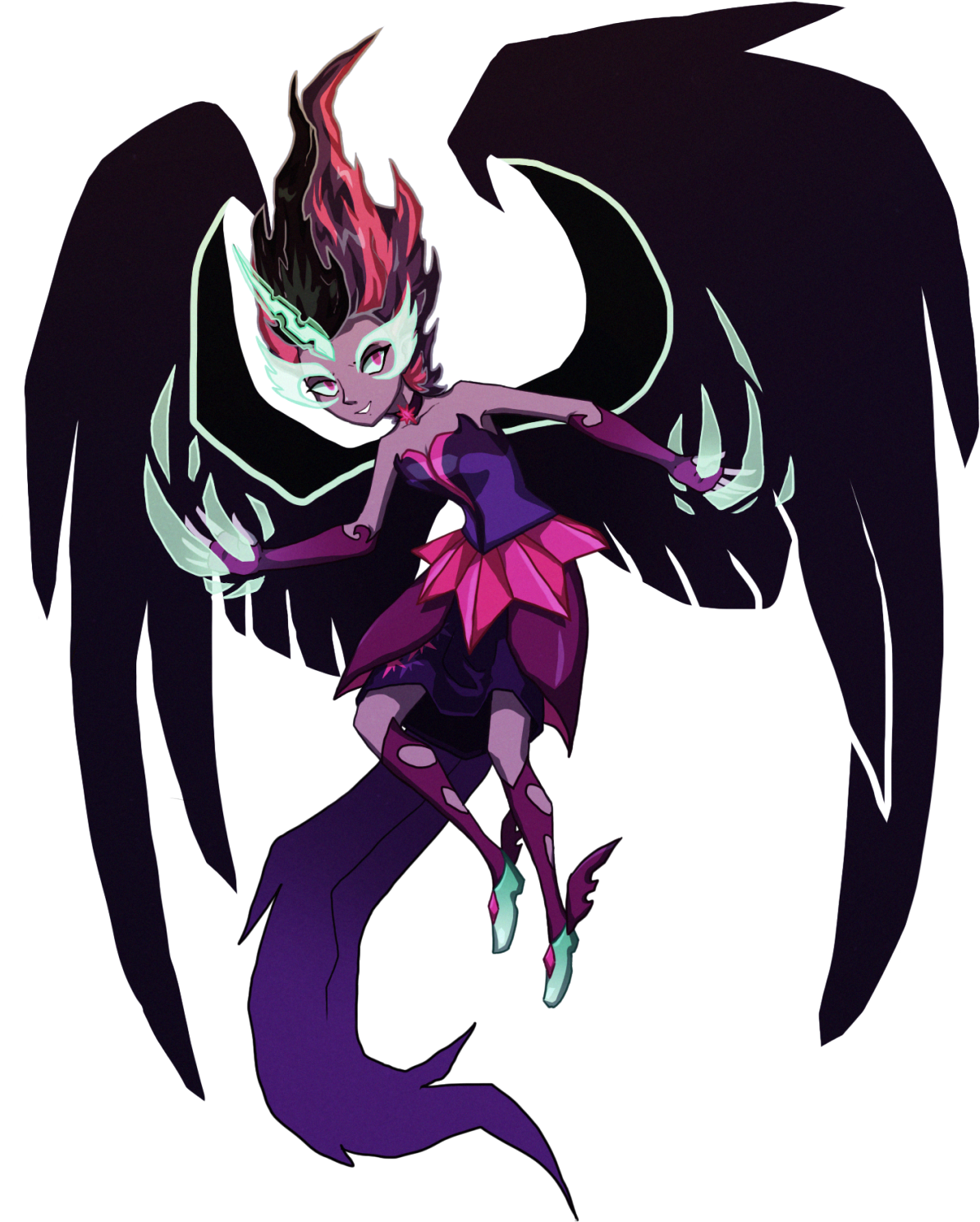 Twilight Sparkle Equestria Girls Friendship Games Midnight - Midnight Sparkle Fan Art Clipart (1280x1657), Png Download