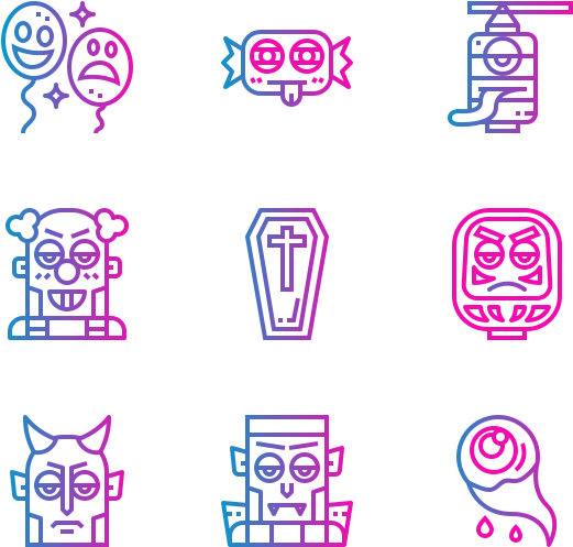 Ghost And Monster Clipart (600x564), Png Download