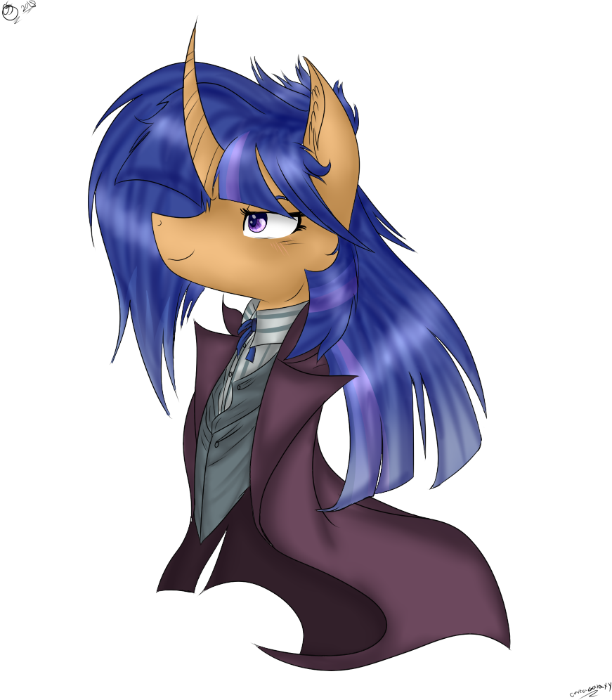 Picture Artist Galaxyswirlsyt Clothes Female Mare Oc - Cartoon Clipart (871x996), Png Download