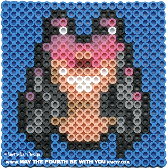 Jar Jar Binks Perler Pattern /// We Add New Patterns - Jar Jar Binks Perler Beads Clipart (600x600), Png Download