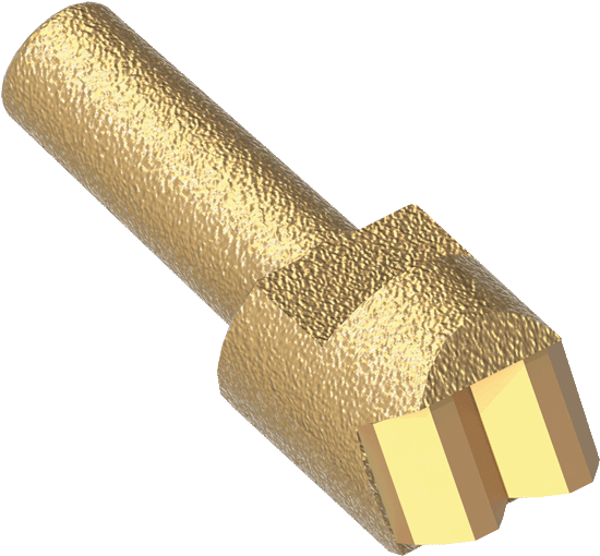 Rock Tooth 33-9107 - Brass Clipart (600x600), Png Download