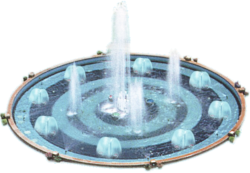 Fountain Transparent Background Png - Park Water Fountain Png Clipart (800x800), Png Download