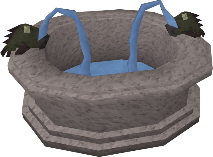 Osrs Posh Fountain Clipart (708x521), Png Download