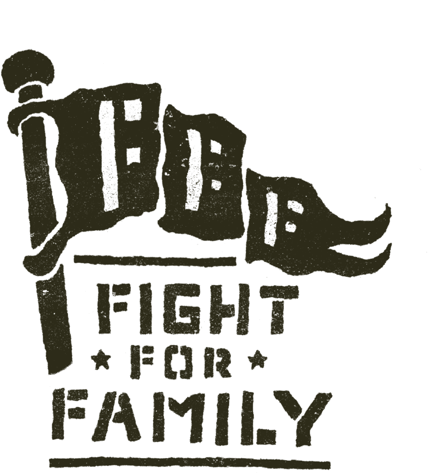 Fight For Family - Poster Clipart (1000x1000), Png Download