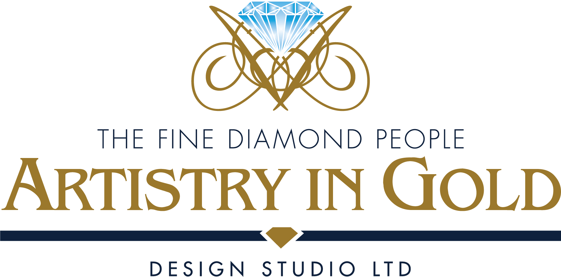 Artistry In Gold Design Studio - Andrea Hair Center Clipart (1939x959), Png Download