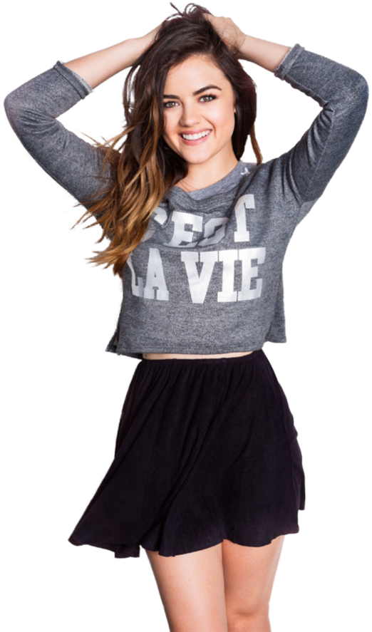 Lucy Hale Png Clipart (894x894), Png Download