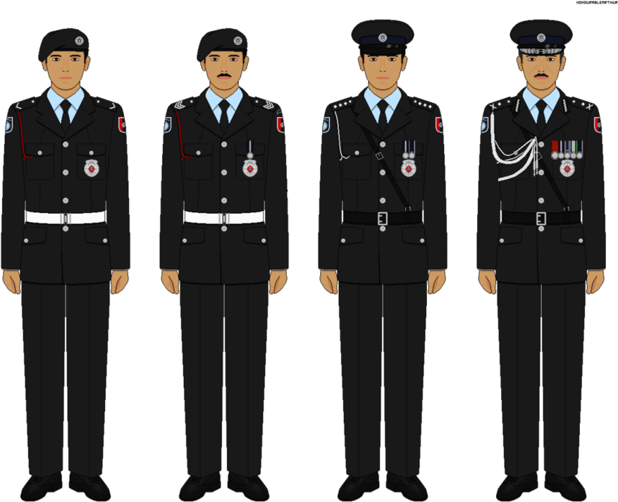Police Officer Formal Uniform , Png Download - Us Army Uniform Deviantart Clipart (877x712), Png Download