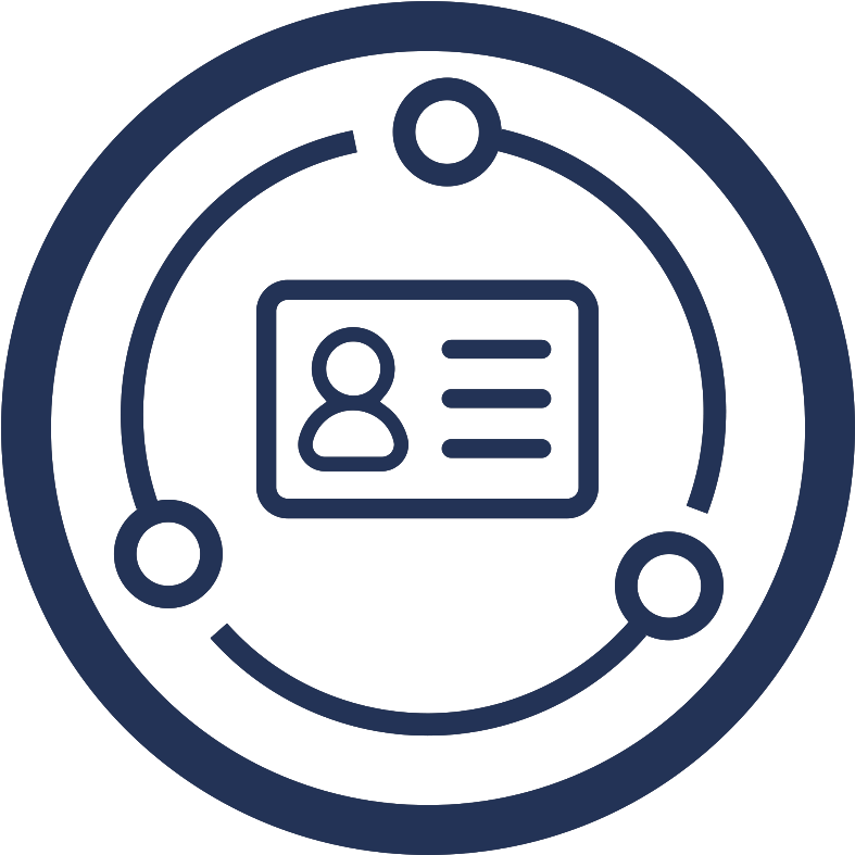 Contact Manager Full Icon - Circle Clipart (1324x1324), Png Download